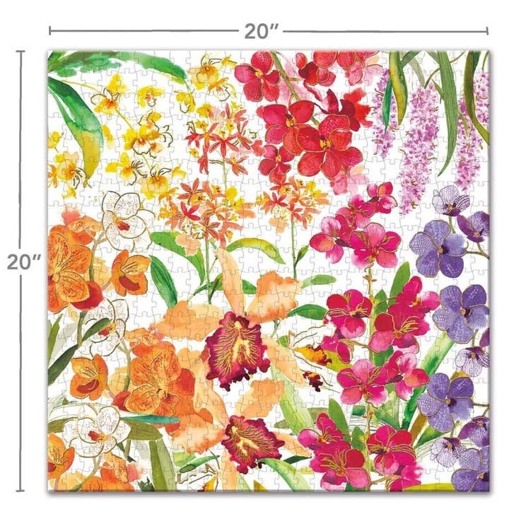 NIQUEA.D - Wholesale Puzzle - Adult - Exotic Orchids Puzzle1