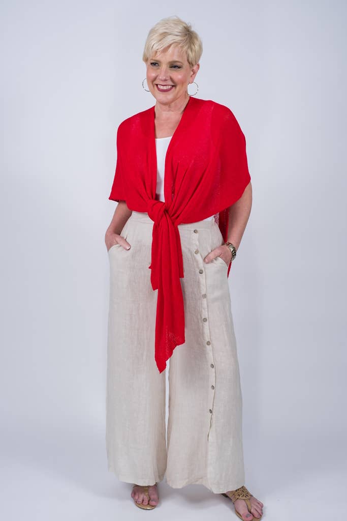 TINA Stephens Italy/Tees By Tina - Wholesale Wrap - Women's - Aliya Multi Way Cotton Wrap (W108)26