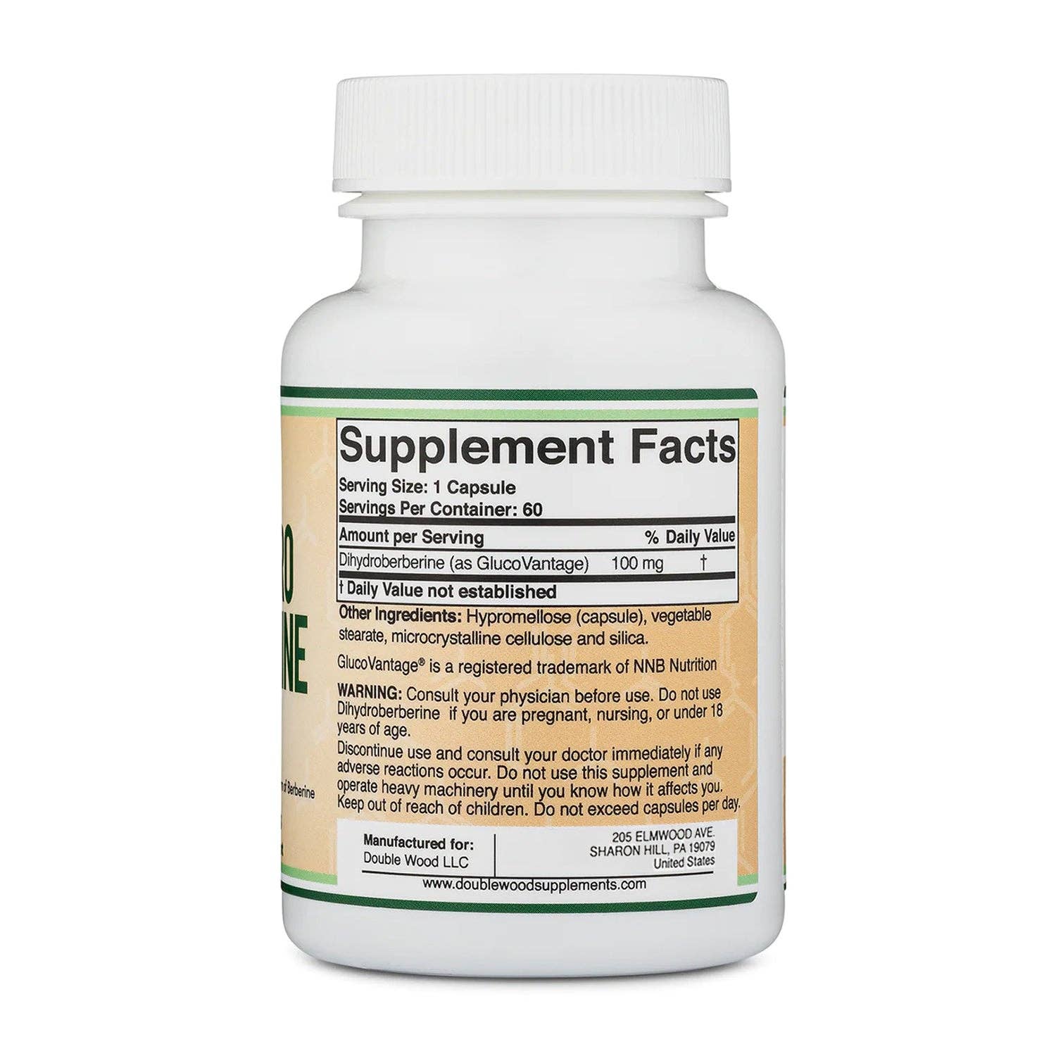 Double Wood Supplements - Wholesale Oral Supplement/Vitamin - Dihydroberberine2