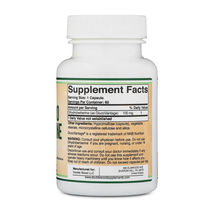 Double Wood Supplements - Wholesale Oral Supplement/Vitamin - Dihydroberberine2