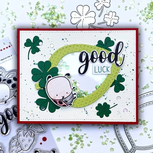 Impronte D'Autore - Wholesale Rubber/Decorative Stamp - Ladybug transparent polymer stamps1