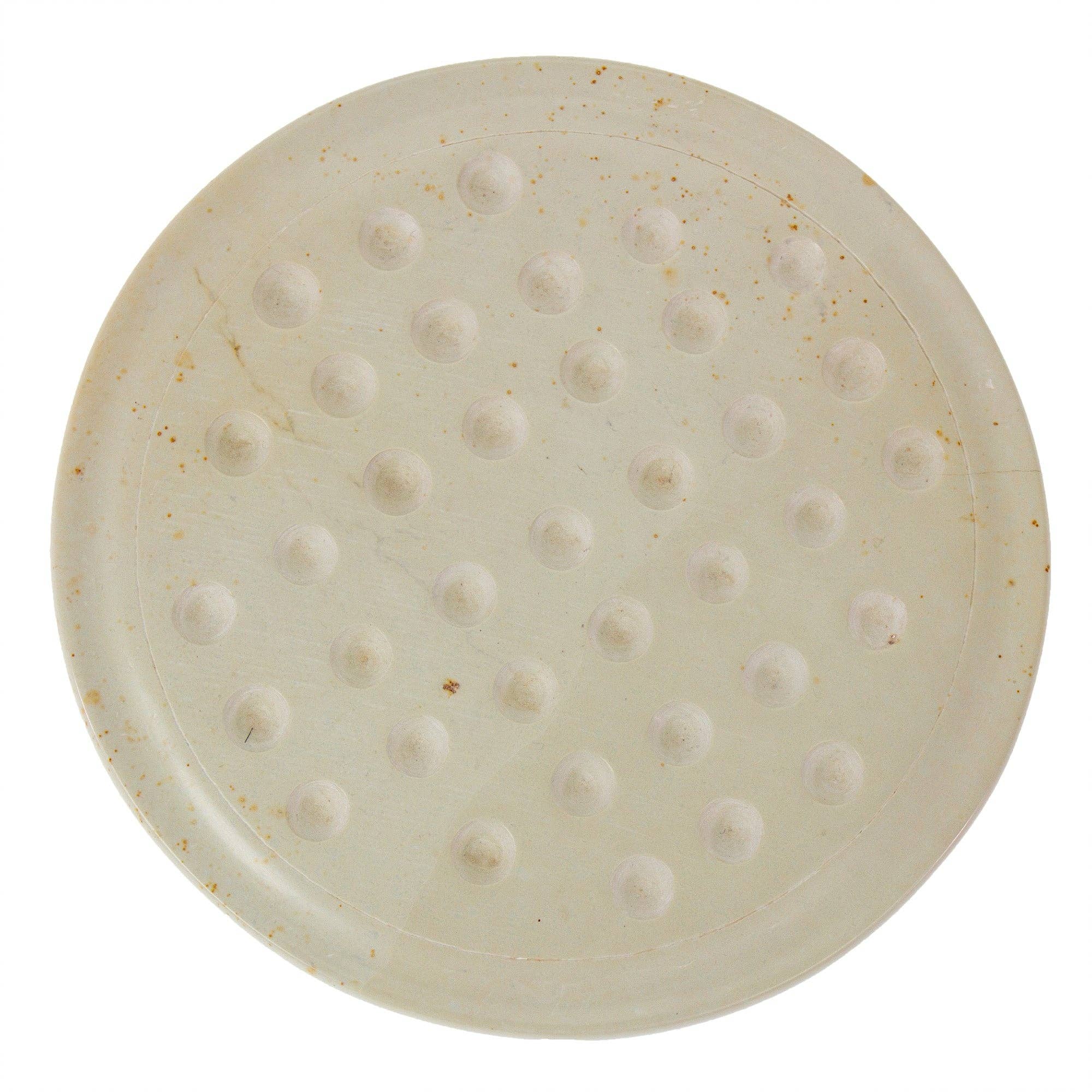 Global Crafts - Wholesale Board Game - Soapstone Round Solitaire Game with Marbles2