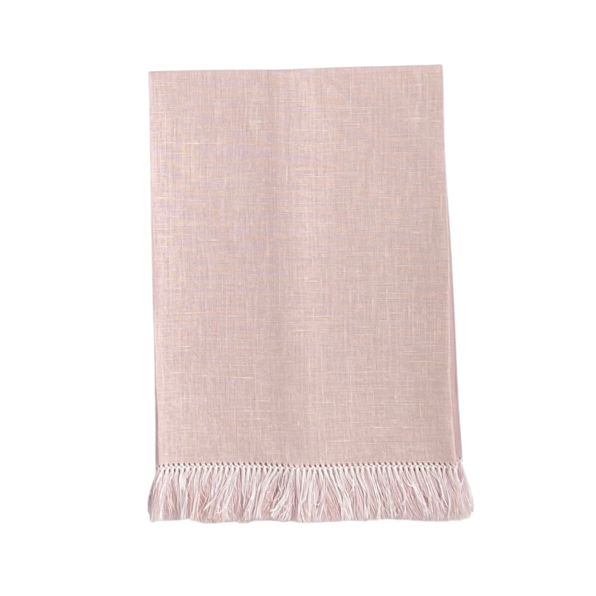Garden Folly Fine Linens - Wholesale Hand Towel - Watercolor Fringe Linen Guest Towel2