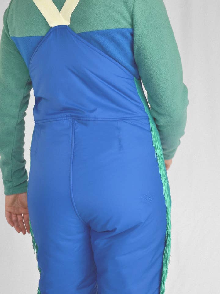 Hoohah - Wholesale Pants - Women's - Western Bibs in Beryl Blue4