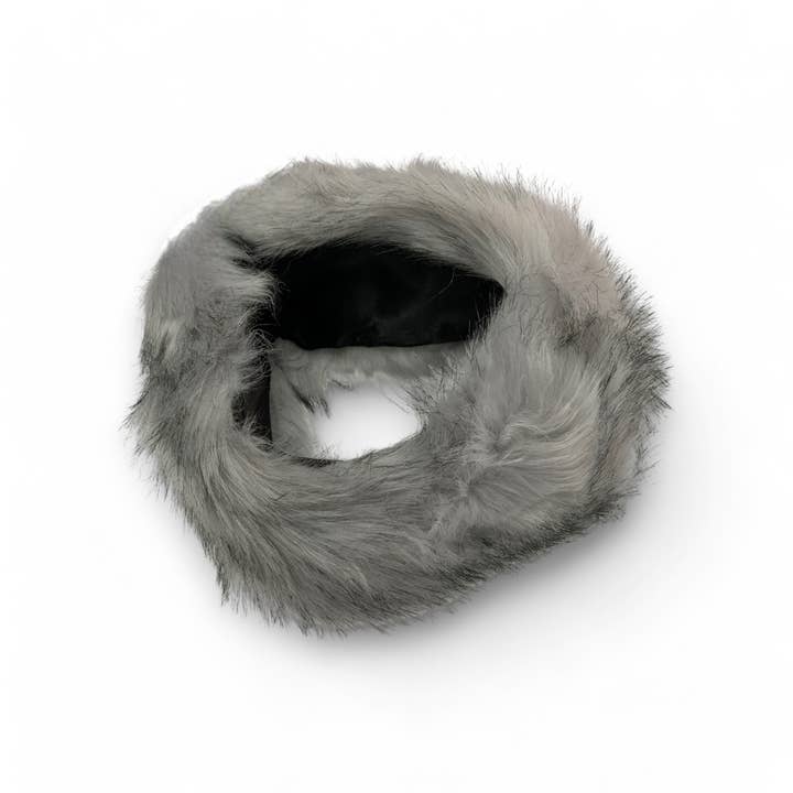 Lili Scarves - Wholesale Fashion headband – women's - Fluffy Faux Fur Winter Headband1