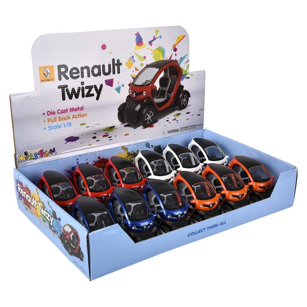 La Luna Bella - Toys - Wholesale Toy Car/Truck - Kids - 5" Diecast Pull Back Renault Twizy LLB kids toys7