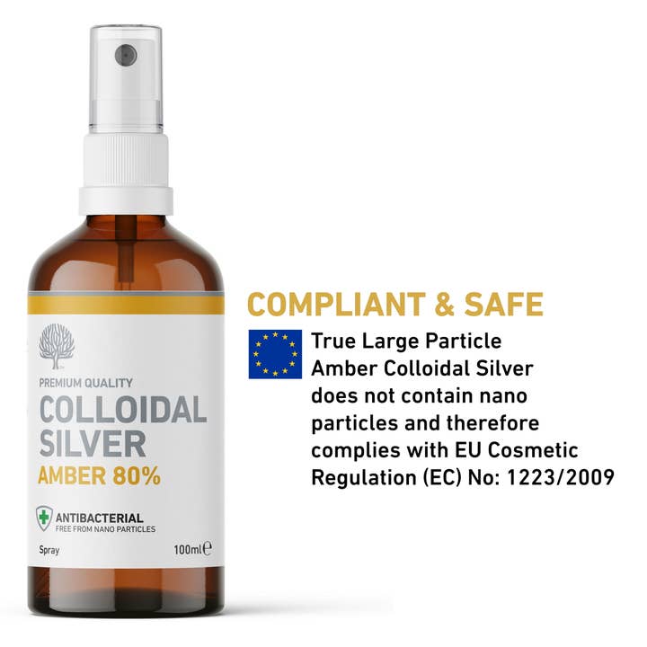Natures Greatest Secret – wholesale Oral supplement/vitamin – High Potency Amber 80% True Colloidal Silver 100ml Spray