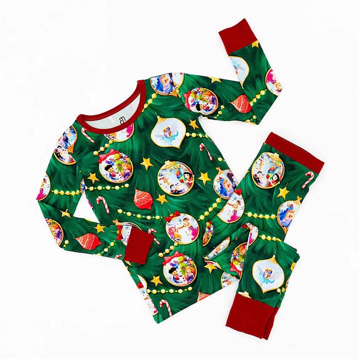 Dreambly Me - Wholesale Sleepwear Set - Kids - Christmas Ornaments Pajama Set9