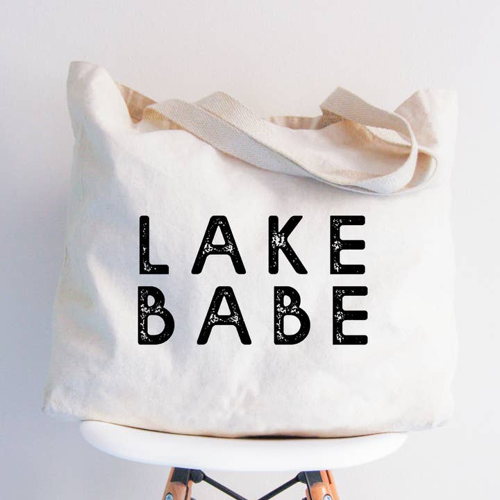 Love You a Latte Shop - Wholesale Tote Bag - Women's - Lake Babe Tote Bag 2 SIZES0