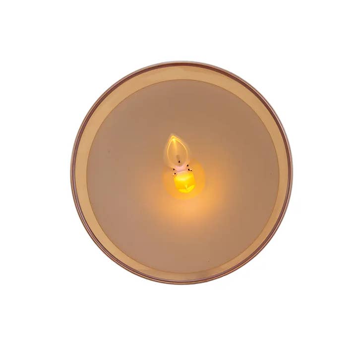 Kurt S. Adler, Inc. - Wholesale Flameless Candle - 4"B/O LED FLICKER FLAME CANDLE IN JAR