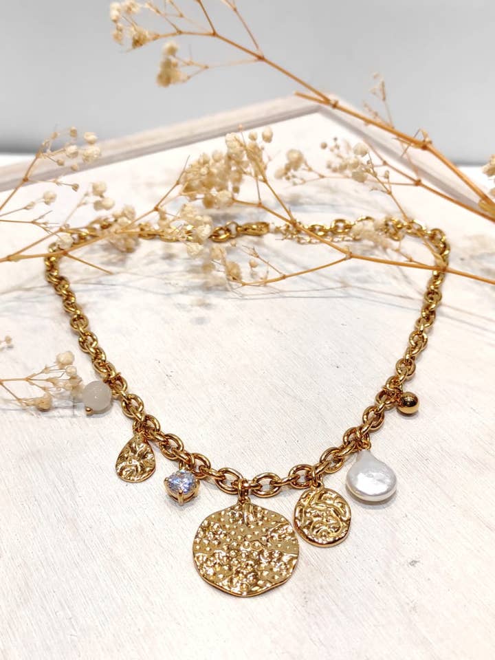 Temp Coral—Collana per la vendita all'ingrosso da parte di LOLO & YAYA