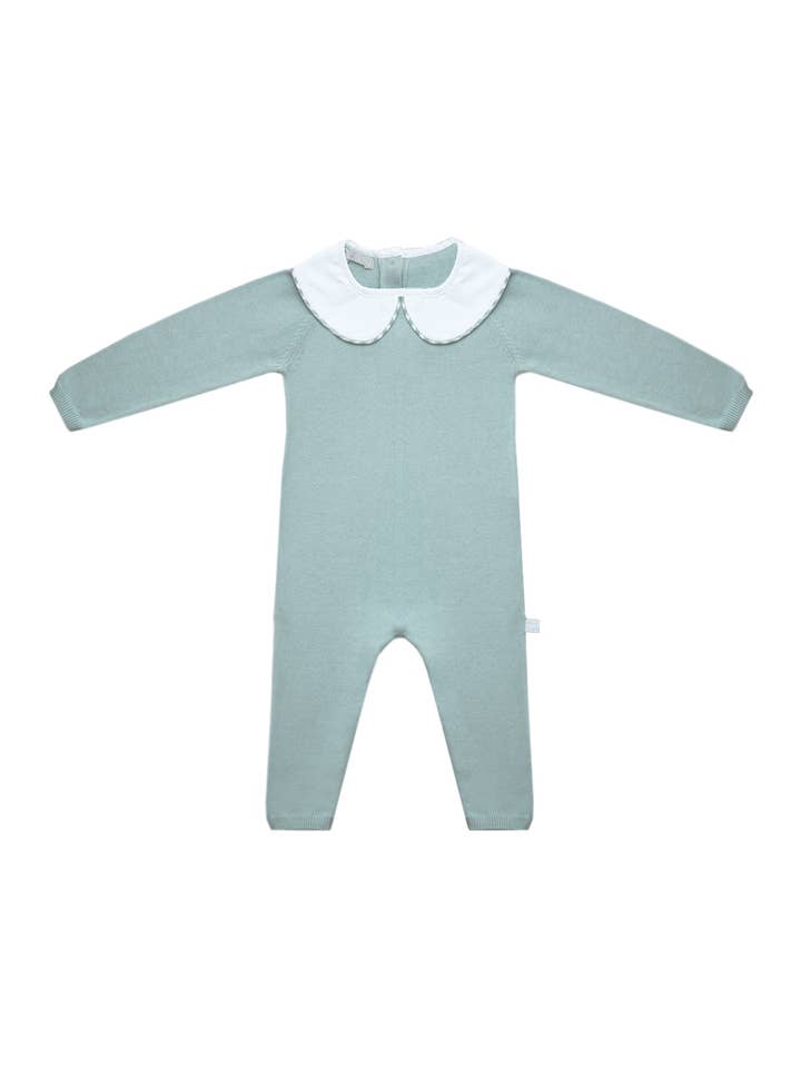 Unisex Gingham Collared Romper for wholesale by Arc de Noa