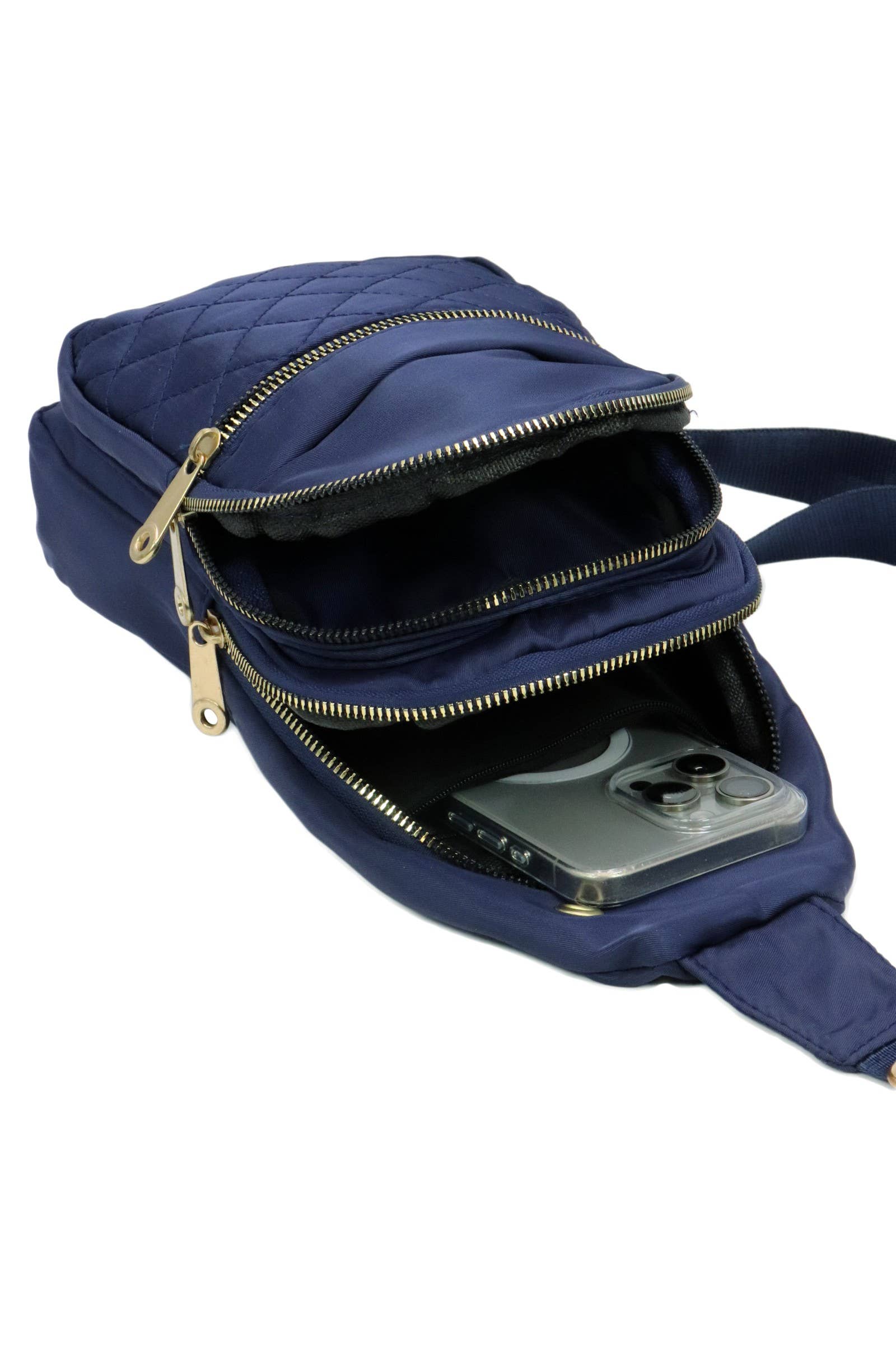 Cap Zone - Vente Sac porté épaule – femme - Sac à bandoulière en polyester matelassé Diamond5