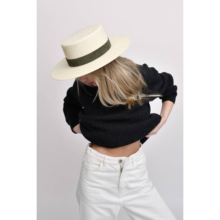 Americo Hat Company - Wholesale Strohoed - Uniseks - 'Filippo' Panama Straw Bolero2