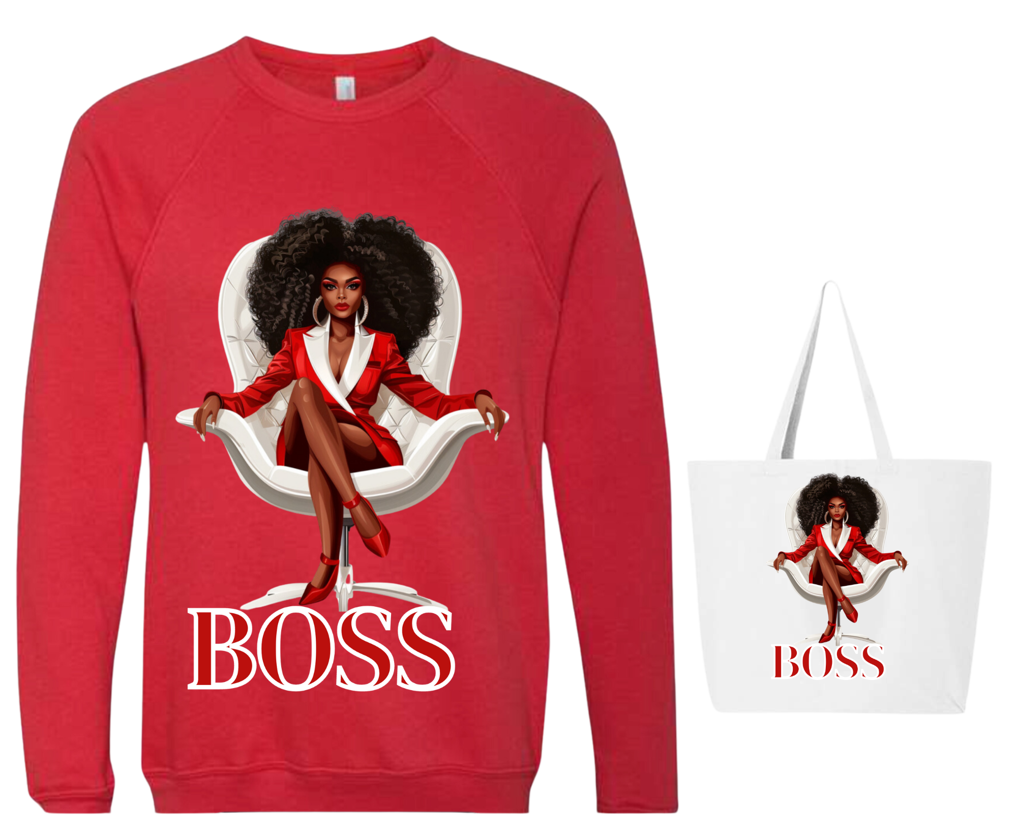 Melanin E-Commerce – Großhandel Tragetasche – Damen – Boss Babe Tragetaschen11