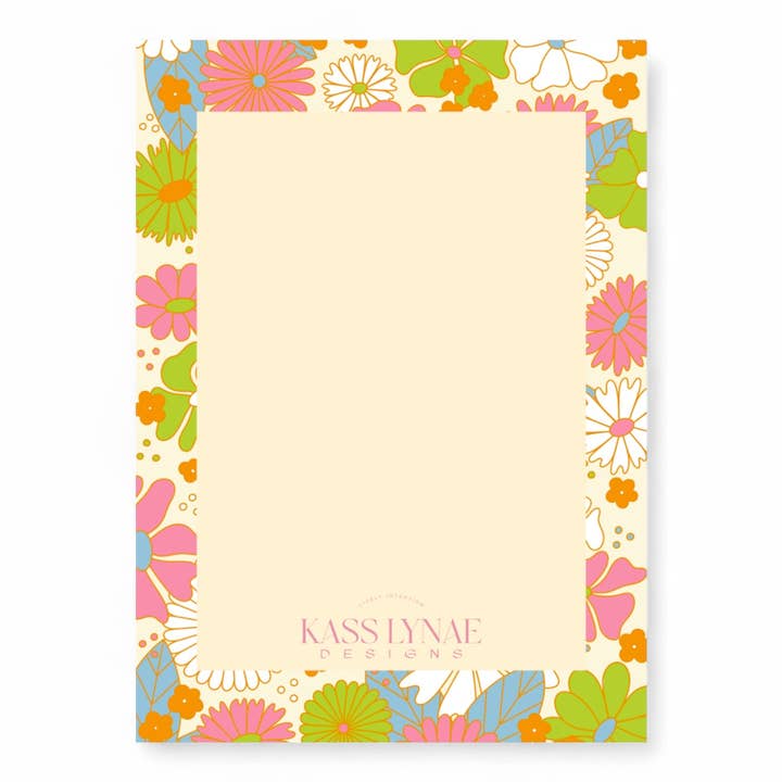 Penny Collection Notepad for wholesale by Kass Lynae Designs