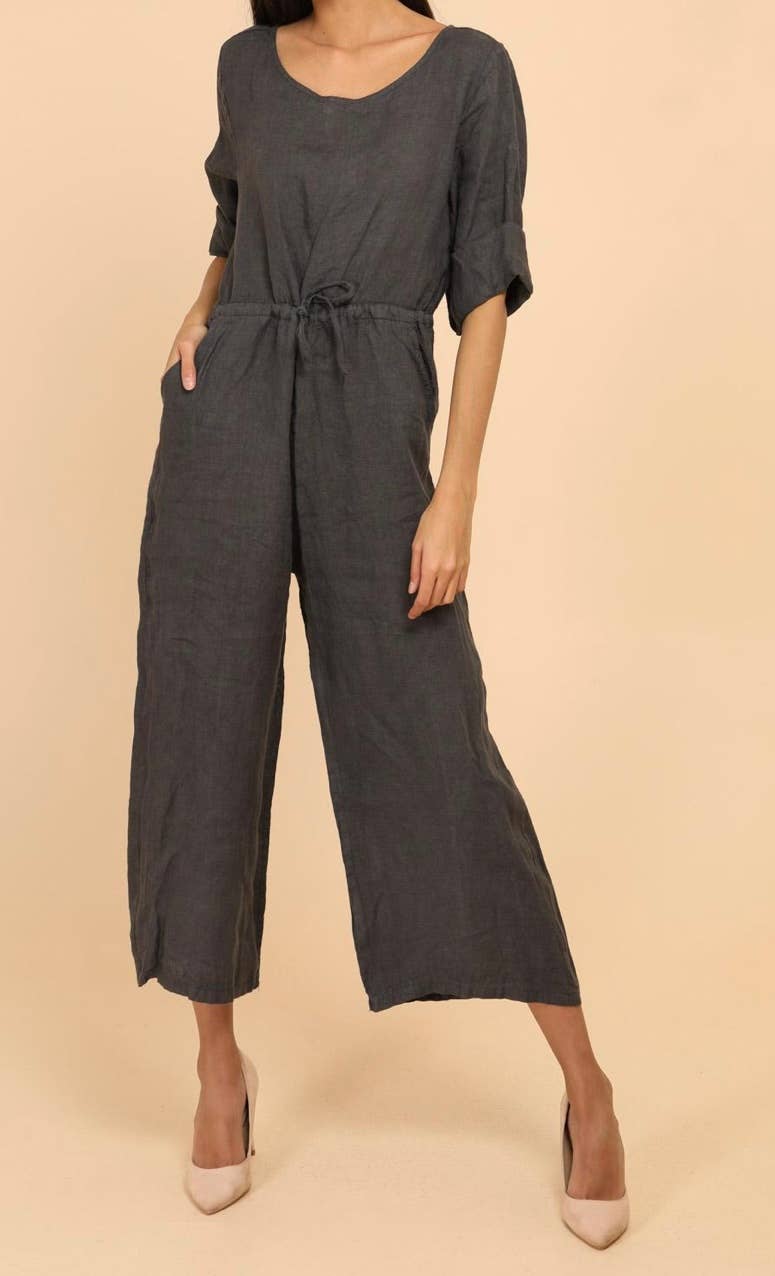 LÉA & LUC – wholesale Jumpsuit - Dam – Damoverall i 100% linne REF.71630