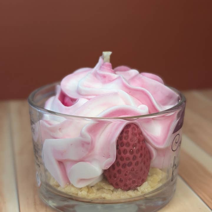 Les bougies Burgondes - Wholesale Novelty Candle - Gourmet candle scented with strawberry jam3