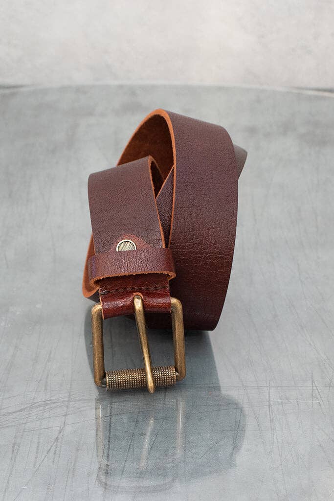 PRIMEHIDE – wholesale Belt – Men's – Men's Leather Roller Buckle Belt - BELT201/2015