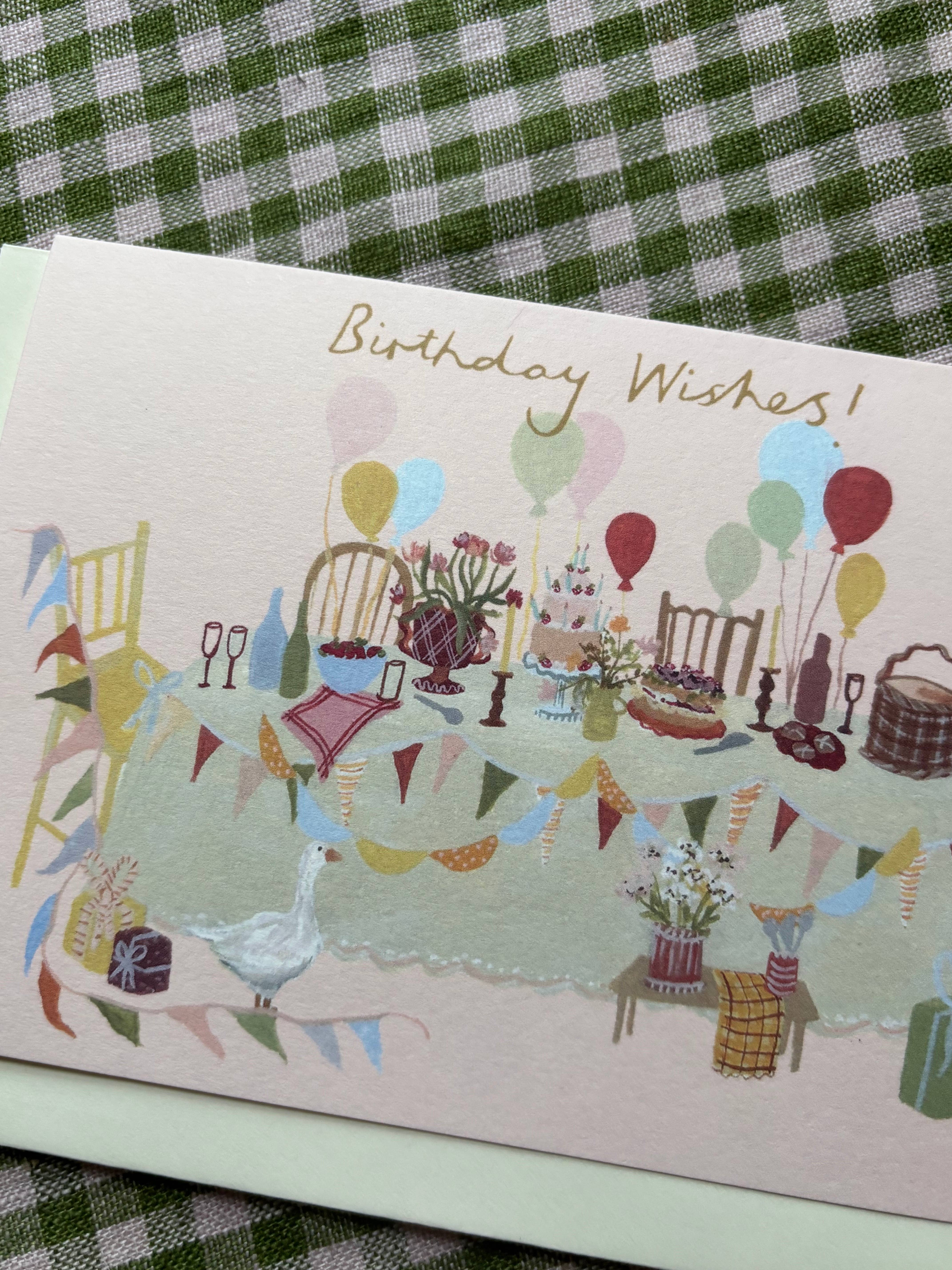 Harriet Watson - Wholesale Birthday Card - Dinner Party card 4