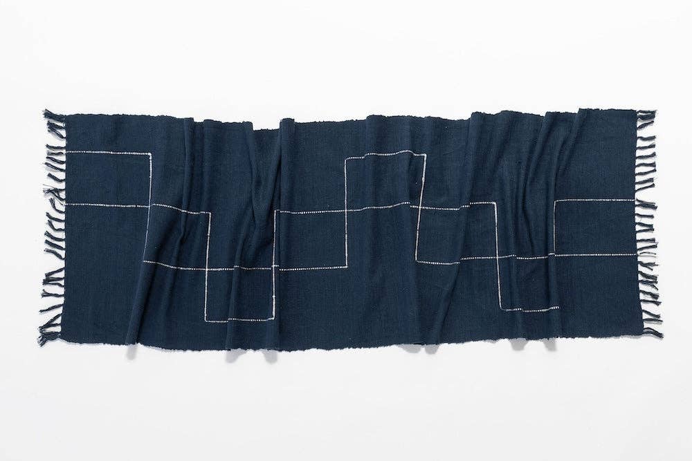 Sabahar - Wholesale Table Runner - Rift Valley Handwoven Ethiopian Cotton Table Runner2