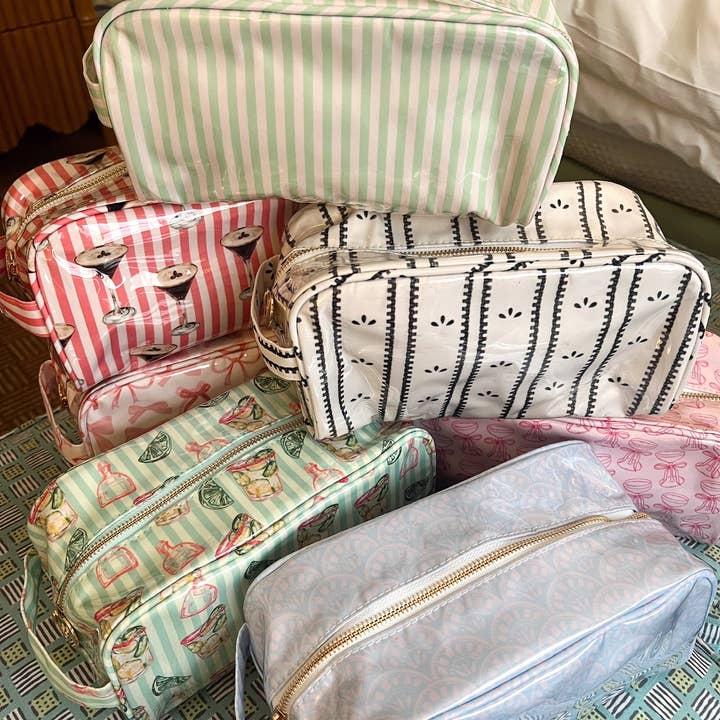 KENZKUSTOMZ - Wholesale Toiletry Bag - Women's - Clear Coat Toiletry Dopp Kit17