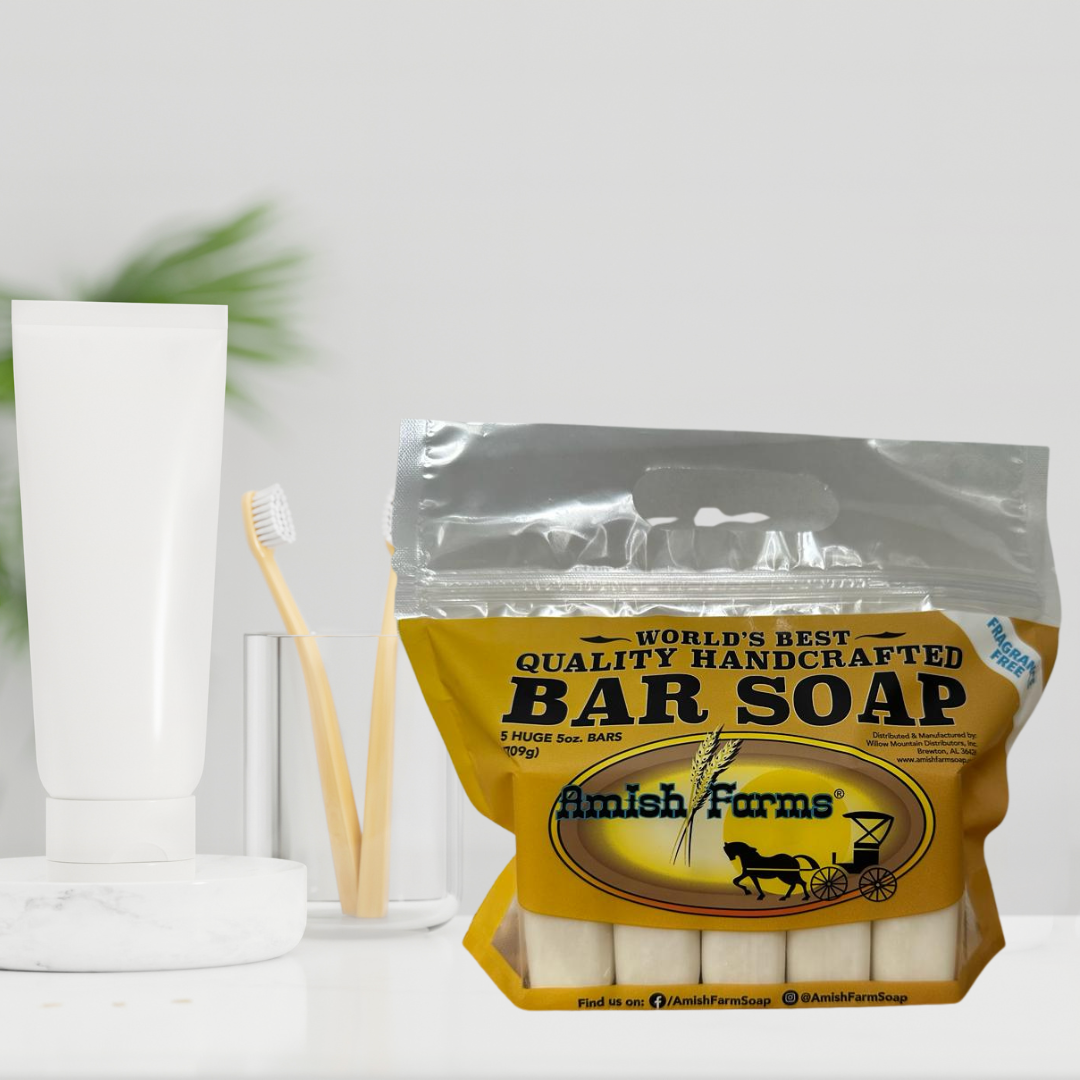 Amish Farms Soap 5 Bar Bag - Proudly Handmade in the USA - , LLC