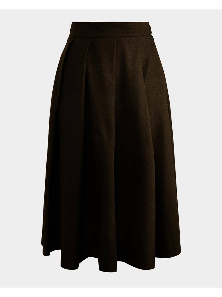 Forcast - Wholesale Skirt – Women’s - Forcast Women's Ryan Pleated Midi Skirt16