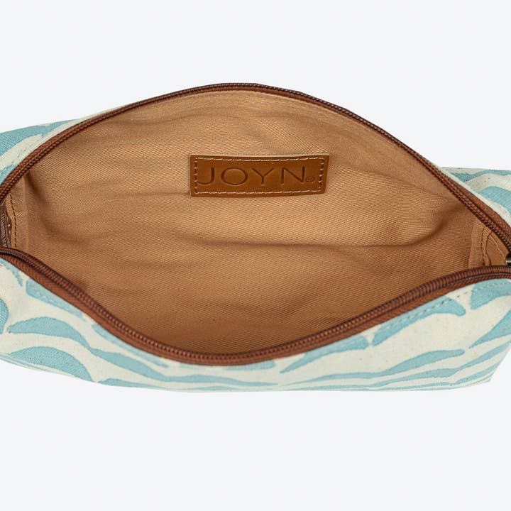 JOYN - Wholesale Pencil Case/Pouch - Utility Pouch in Blue Wave Print