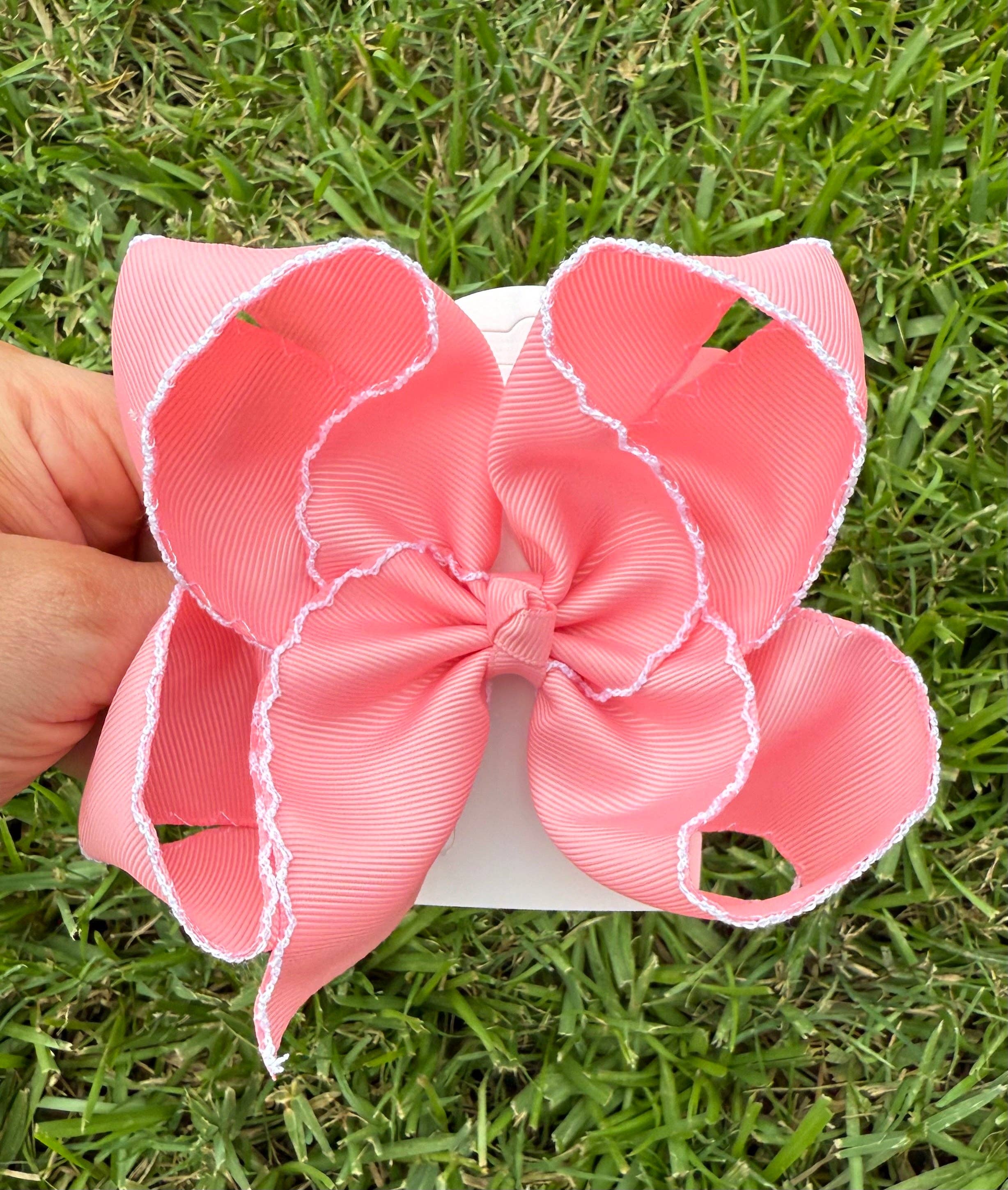 Just For Fun Threads – wholesale Hårrosett - Barn – Extra roliga solida hårrosetter med månsöm (15 cm)7