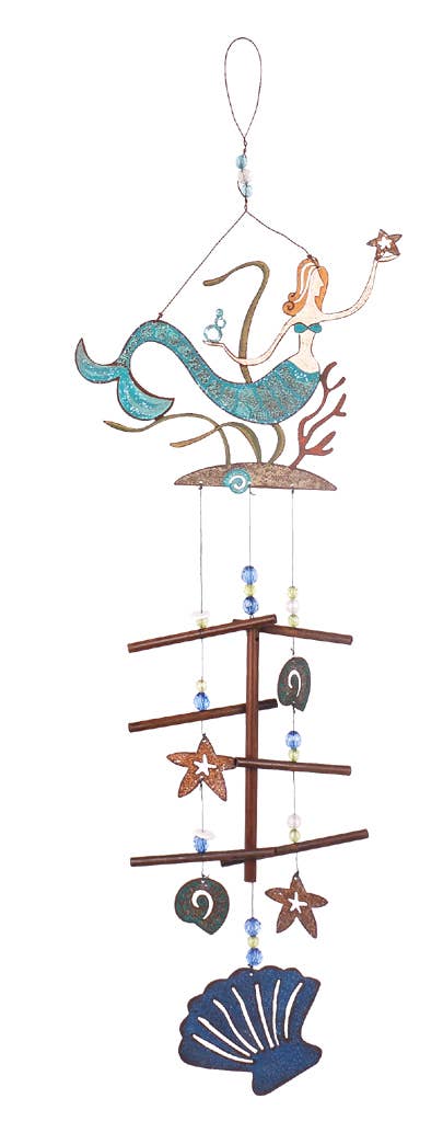 Sunset Vista Designs – wholesale Wind chime – Mermaid Wind Chime1