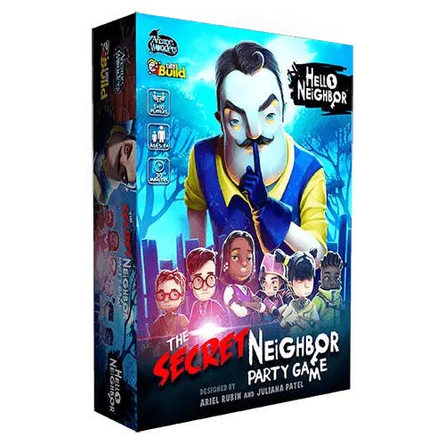 Hello Neighbor : le jeu de société Secret Neighbor pour la vente par Arcane Wonders