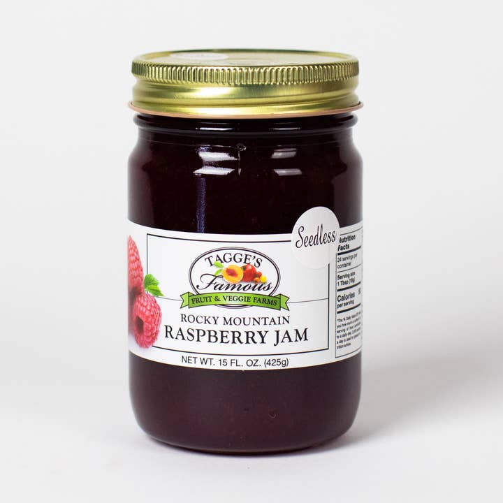 Seedless Raspberry Jam for wholesale by Tagge's Famous Fruit