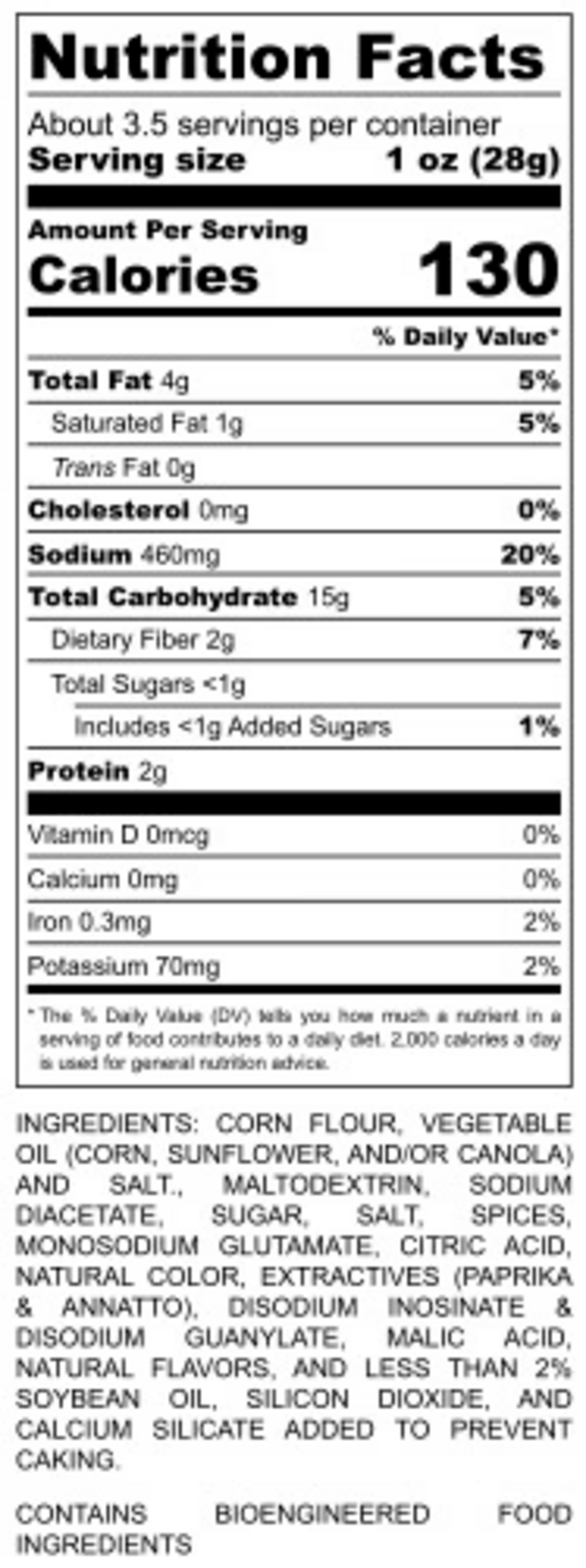 Rap Snacks - Vendita all'ingrosso Patatine - Yikes Sound the Alarm Tortillas di Mais Arrotolate (4 oz) (Confezione da 10)1