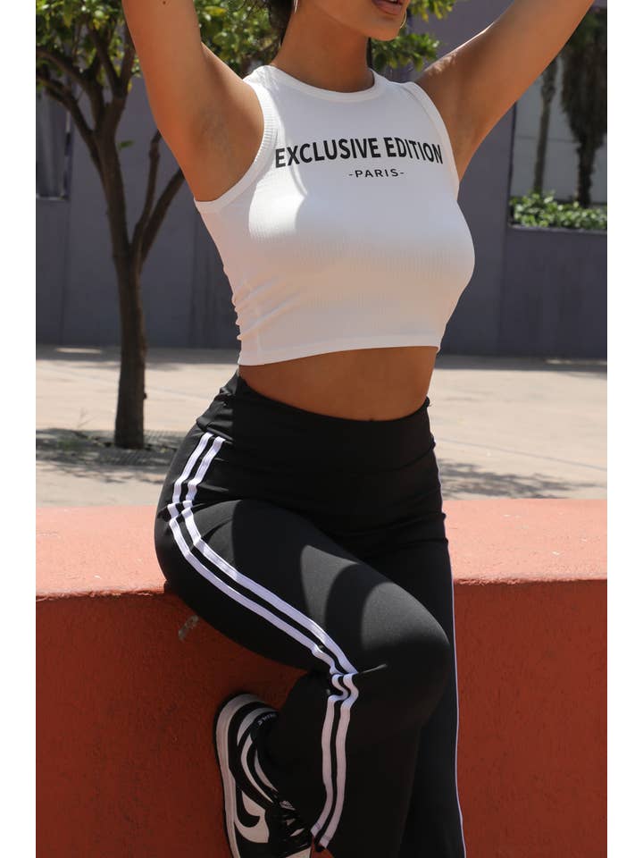 CAPELLA APPAREL - Wholesale Tank Top - Women's - Exclusive Edition Rib Tank Graphic Top9