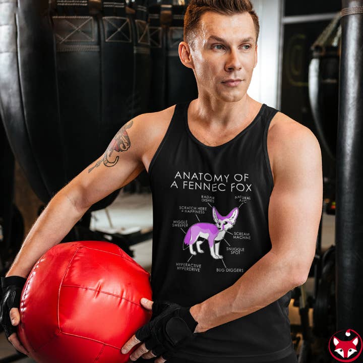 Fennec Pink - Tank Top for wholesale by Artworktee