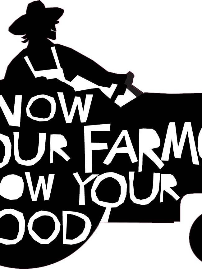 Adesivo Conosci il tuo contadino Conosci il tuo per la vendita all'ingrosso da parte di Glad Dog Cards