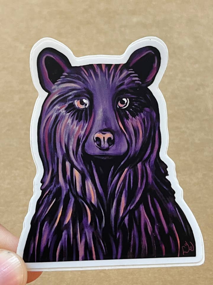Bear Sticker for wholesale by ON THE GO Studio