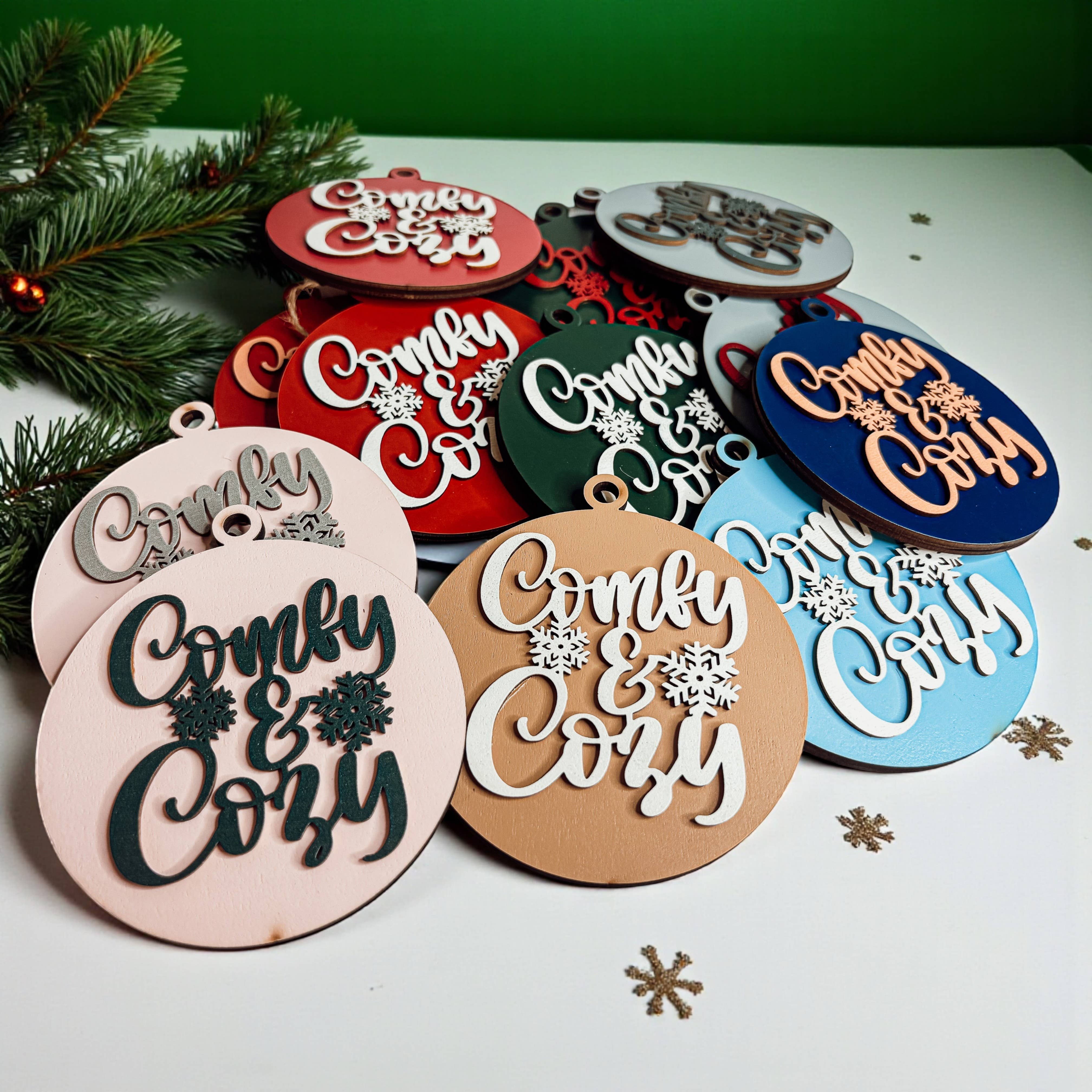 Gia Roma - Wholesale Ornament - Hanging Christmas Decor + Handmade Wooden Ornament Funny46