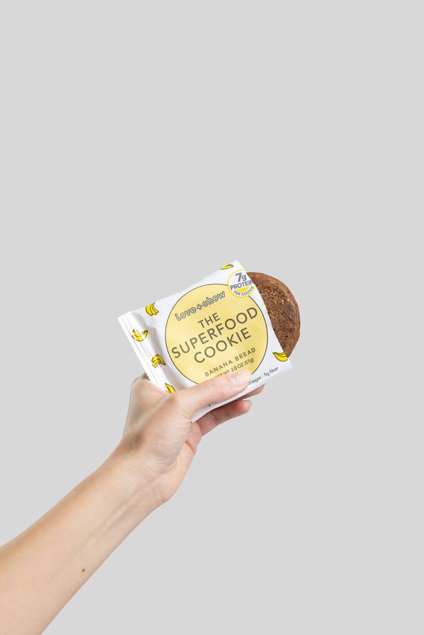 Love + Chew - Wholesale Cookie - BANANA BREAD - 2 OZ - BOX OF 121