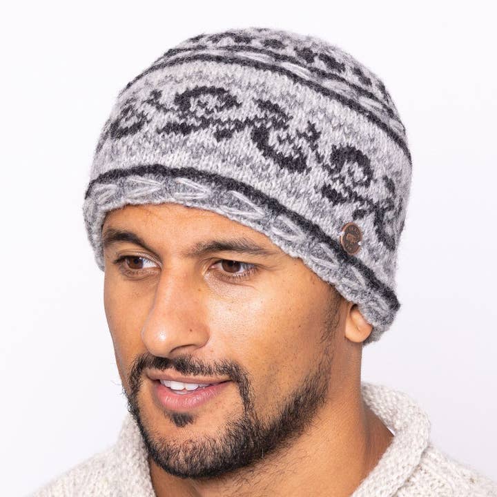 Black Yak Ltd - Wholesale Beanie – Unisex - Alpine Beanie Pure Wool Hat - Knitted - Fair Trade15