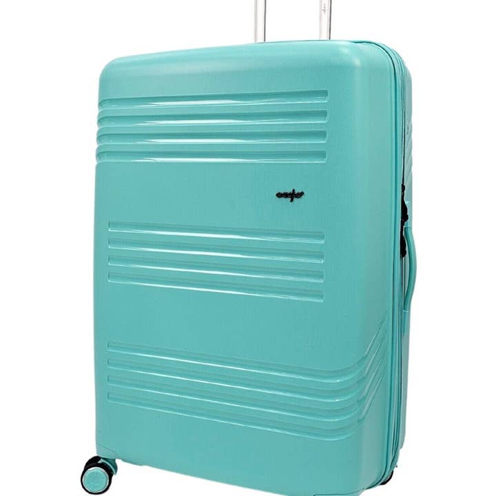 Infinity Leather (Upperclass Fashions Ltd) - Wholesale Luggage - Hard Shell 4 Wheel TSA Suitcase Luggage Set