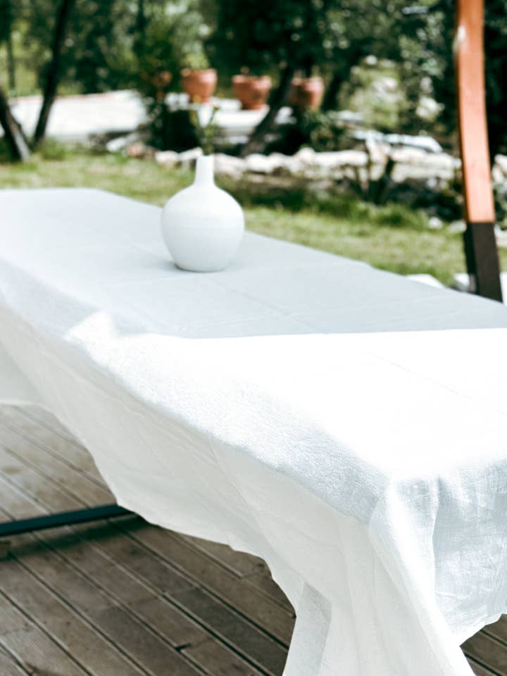 Toalha de mesa de linho em várias cores e tamanhos por atacado de My Kitchen Linens