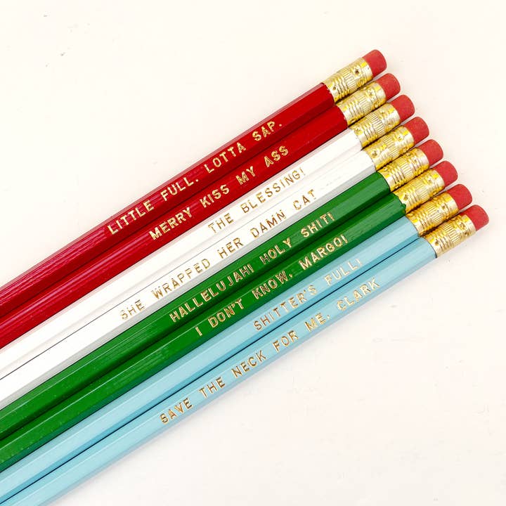 Calliope Pencil Factory - Wholesale Pencil - Christmas Vacation Pencil Set