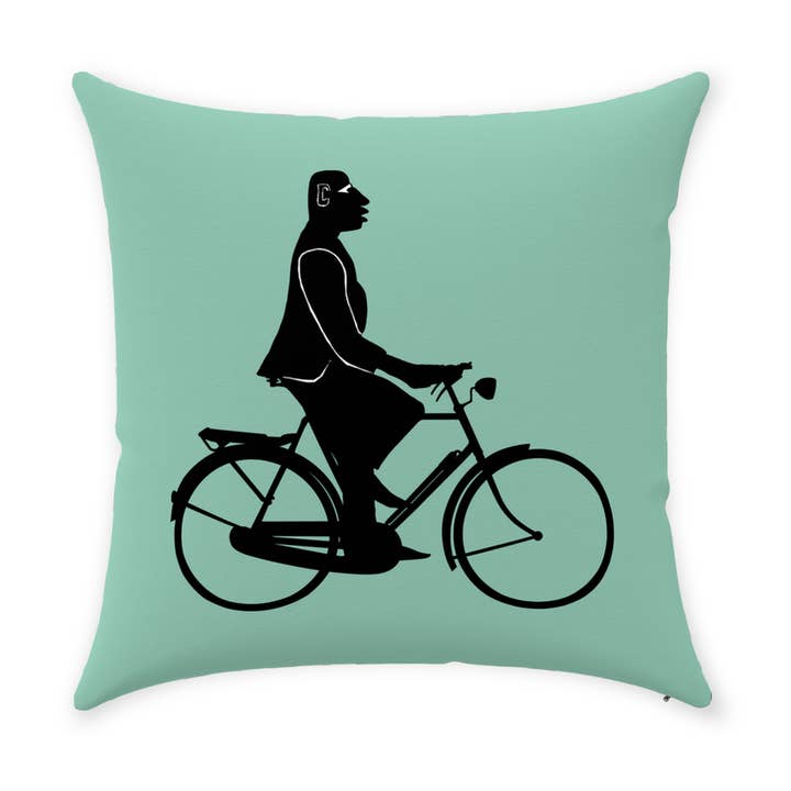 Forens -- Fietsleven Sierkussen voor wholesale door Bicycle Utopia