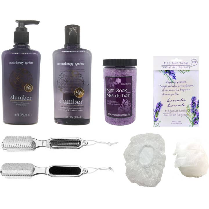 Dangles Bangles More Co - Wholesale Bath & Body Set - April Bath and Shower Slumber Men's Spa Kit1