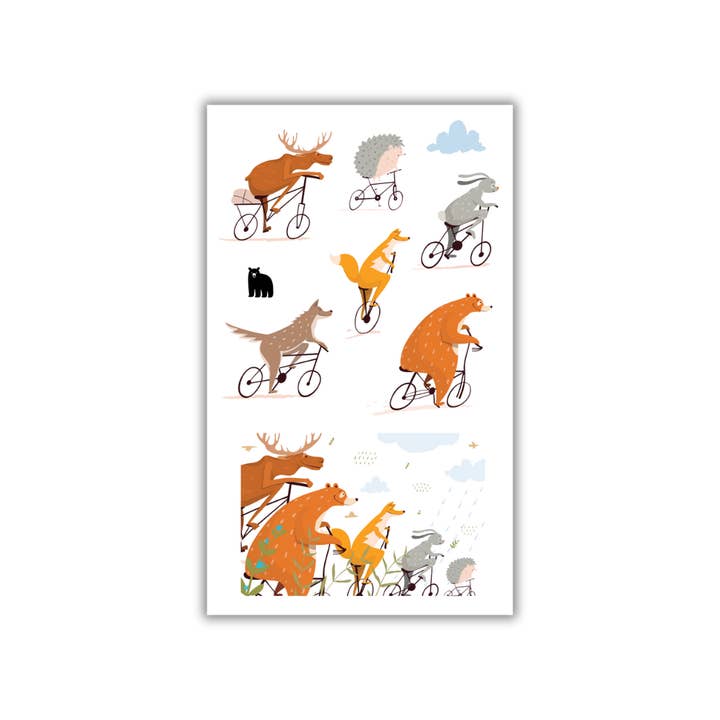 Wheel Adventures for wholesale by Four Bears Sticker Club