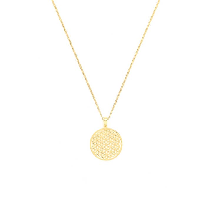 Flower of Life All Gender Necklace for wholesale by Seven Saints