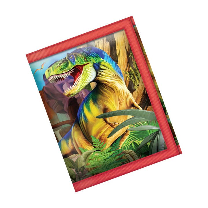 3D LiveLife Wallets - Dino Smiles for wholesale by Deluxebase