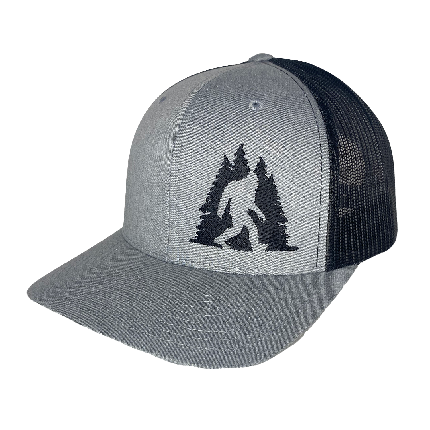 Direction Apparel - Vente Casquette de camionneur – unisexe - Casquette de camionneur Sasquatch dans les arbres3